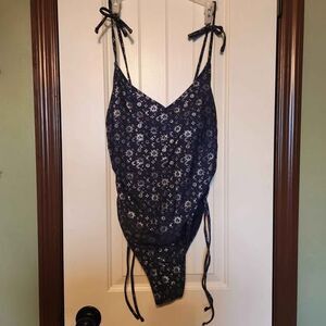 Women's Swimsuit Celestial Pattern Size XL